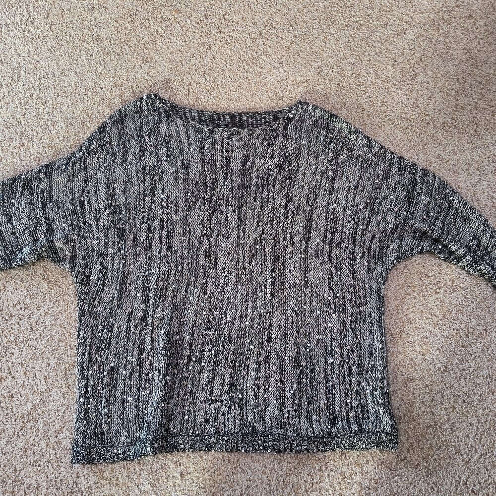Womens Sequin Sweater/cover up/pullover-Large/Medium Preowned good
